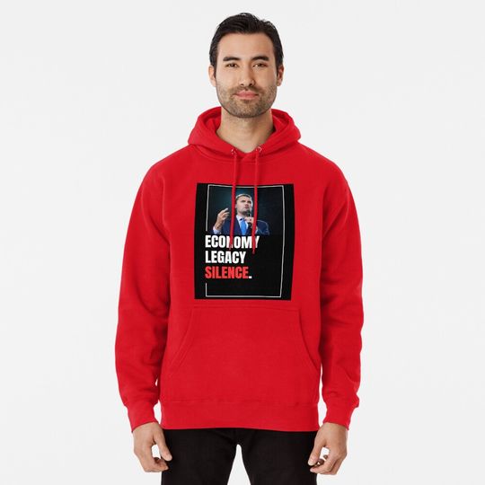 Economy. Legacy. Silence. Pullover Hoodie