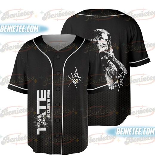 Discover Tate McRae Think Later World Tour Baseball Jersey, Miss Possessive Concert Jersey