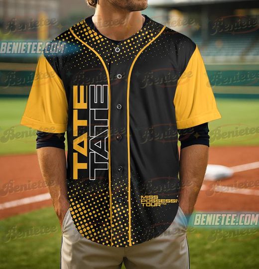 Discover Tate McRae Miss Possessive Tour 2025 Baseball Jersey