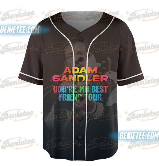 Adam Sandler Tour Baseball Jersey, Adam Sandler Shirt, Adam Sandler Funny Shirt, Actors Tshirt