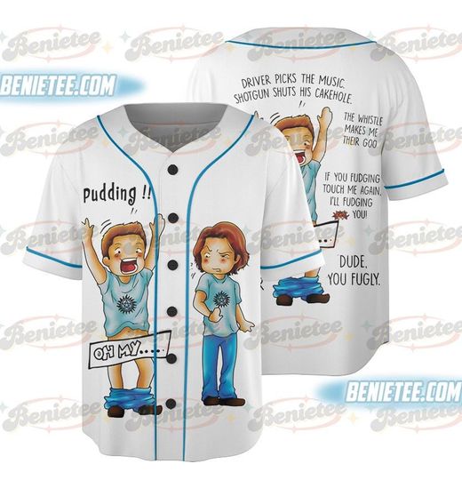 Supernatural Winchesters Bros Baseball Jersey