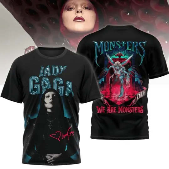 Ld ga We Are Monsters 3D T-Shirt