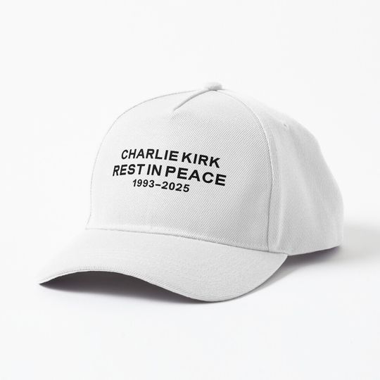Discover Rest In Peace Charlie Kirk Cap