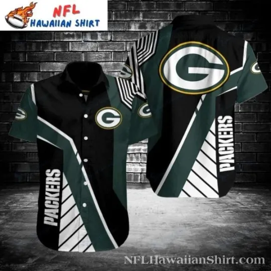 Discover Green Bay Packers Game Day Stripes Hawaiian Shirt