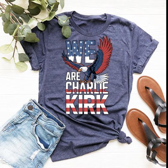 Discover Pray for Charlie Kirk Shirt, Patriotic Charlie Kirk T-Shirt, Faith-Based Unisex Tee, Political Awareness  Rest in Peace Charlie Kirk Shirt