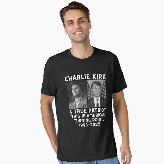 Charlie Kirk A True Patriot Essential T-Shirt