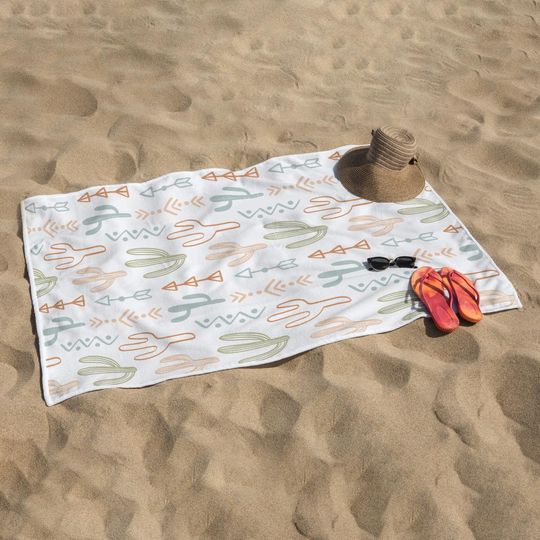 Discover Desert Cowgirl Bachelorette Beach Towel, Vowgirl Bride Or Bridesmaid Pool Towel, Western Bach Party