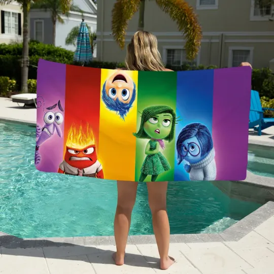 Inside Out Towel Pool Beach Towel Portable Quick Fast Dry Sand Outdoor Travel Swim Blanket Thin Mat Bath Towel