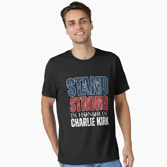 Discover In Honor of Charlie Kirk Essential T-Shirt, Memory Charlie Kirk, Rip Charlie Kirk T shirt
