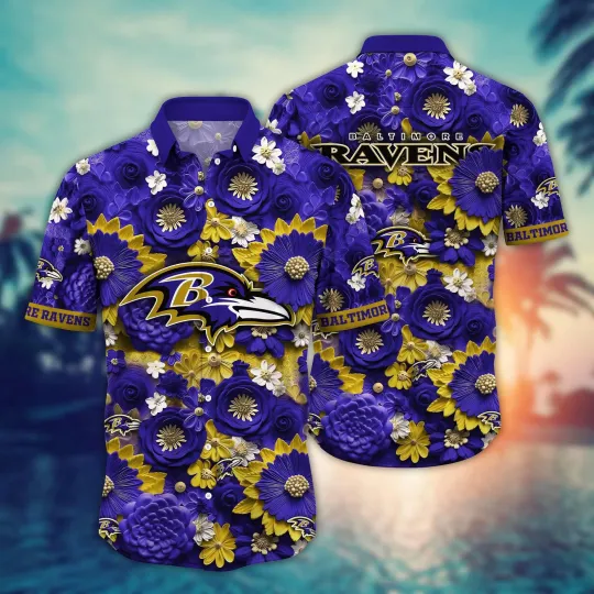Baltimore Ravens football Hawaiian Shirt Trending For This Summer Shirt