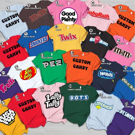 Family Halloween Costume Shirts, Chocolate Group Halloween Party Tee, Costumes Halloween Candy Group Chocolate Shirt, Matching Family Tshirt