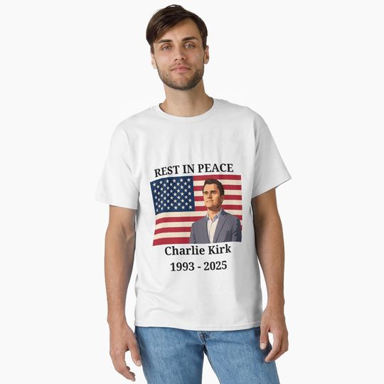 Discover Charlie Kirk RIP 1993 - 2025 Classic T-Shirt