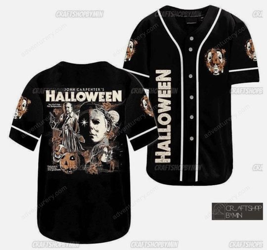 Michael Myers Baseball Jersey Halloween Movie Baseball Shirt Horror Movie Shirt