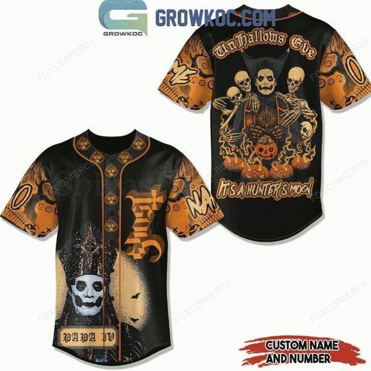 Discover Ghost Hunter Spooky Halloween Baseball Jersey Personalized Shirt