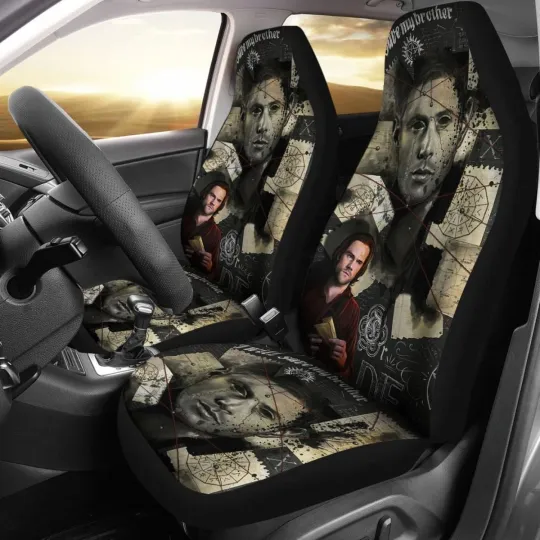 Discover Supernatural Dean and Sam Car Seat Covers Auto Interior Accessories