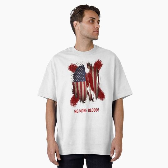NO MORE BLOOD! T-Shirt, Memory Charlie Kirk, Rip Charlie Kirk T shirt