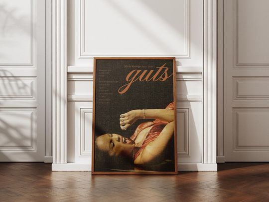 Discover Olivia Rodrigo Guts Poster
