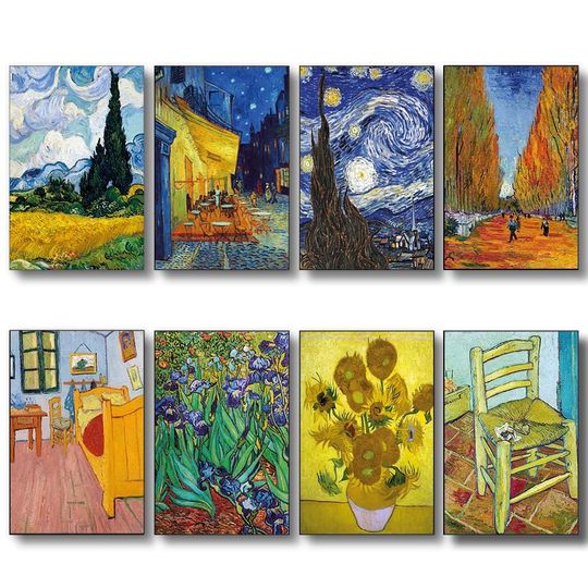 Discover Vincent van Gogh painting magnets