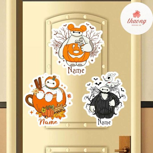 Discover Personalized Baymax Disney Cruise Line Halloween magnet, Big Hero 6 Baymax magnet