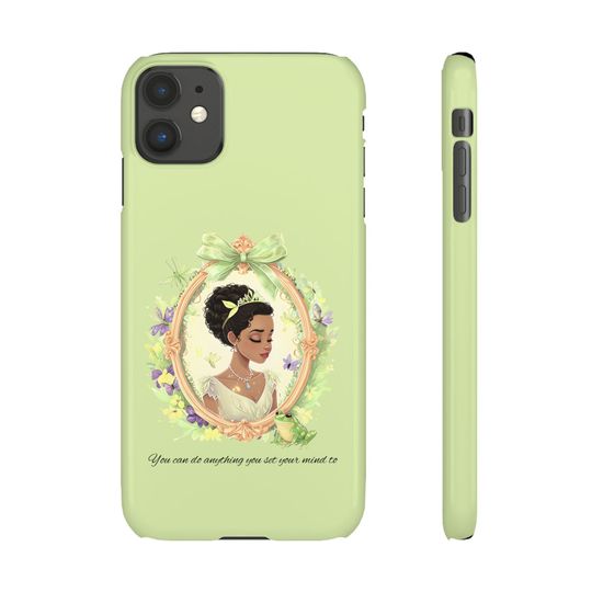 Discover Tiana Princess and the Frog Phone Case, Cute Princess Tiana Phone Case, Disney Princess Gift