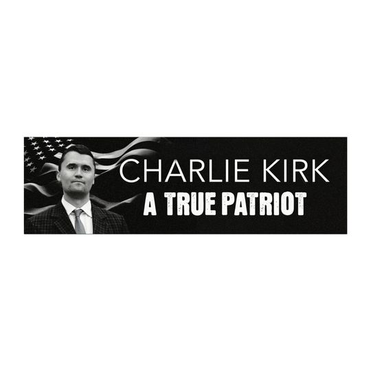 Charlie Kirk Car Magnet