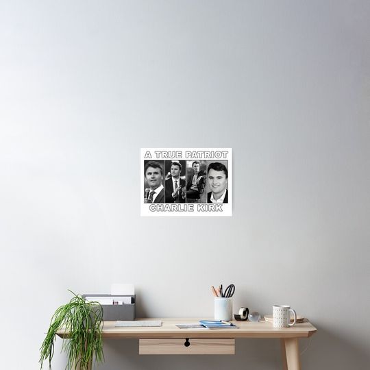 Discover charlie kirk | justice for charlie kirk, pray for charlie kirk Poster