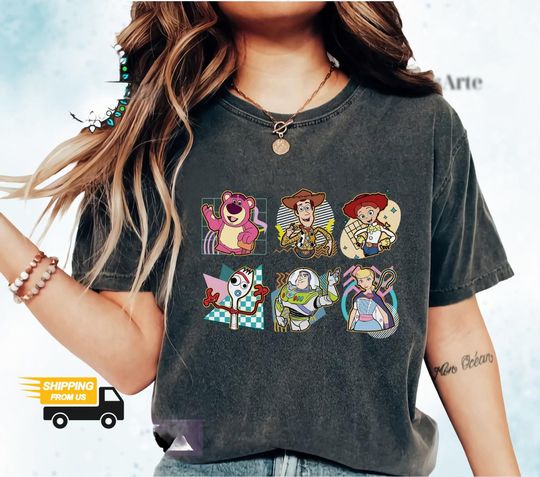 Disney Toy Story Character Shirt, Toy Story Shirt, Disney Shirt, Toy Story Gifts for Fans, Toy Story Merc