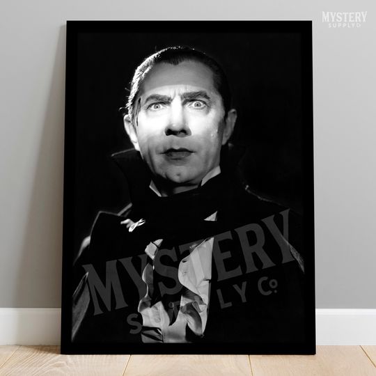 Dracula 1930s Vintage Horror Movie (Mark of the Vampire) Photo Poster / Wall Decor Art Print / Horror Decor / Halloween Decor #117