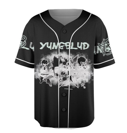 Yungblud Life on Mars Jersey, Yungblud 2025 Concert Baseball Jersey