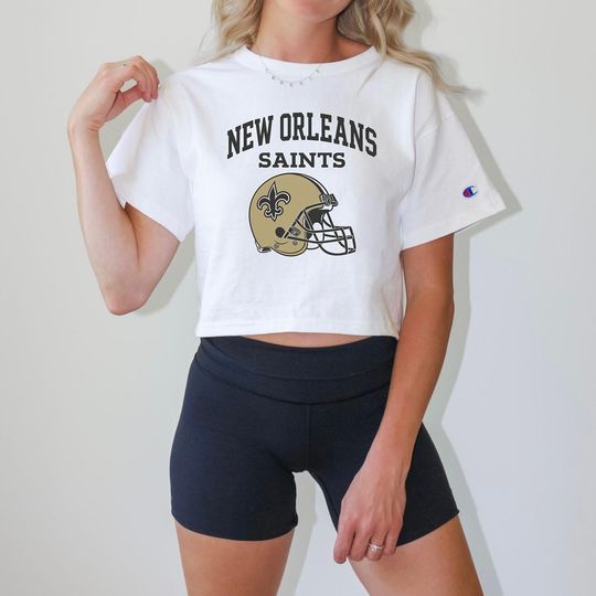 Discover New Orleans Saints Crop Top, Saints Crop Top