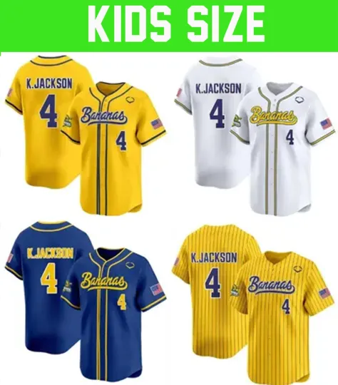 Discover Savannah Bananas Kj Jackson Jersey Baseball Jersey Player