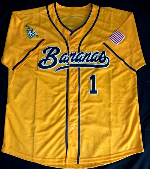 Custom Stitched Savannah Bananas Baseball Jersey
