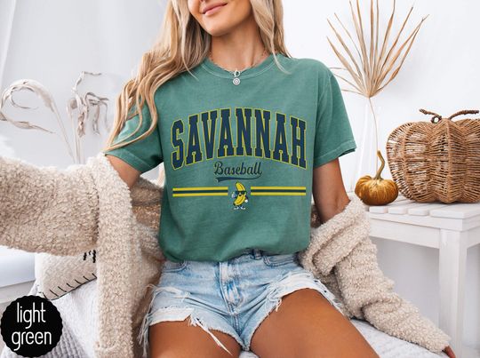 Discover Savannah Baseball Shirt,Cute Trendy Savannah Baseball Game Day Tee Shirt,Gift for Savannah Baseball Fan Gift,Banana Shirt