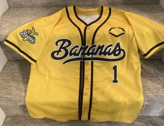 NWOT Savannah Bananas Jersey #1