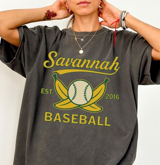 Discover Retro Savannah Baseball T-Shirt
