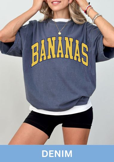 Discover Banana Shirt, Baseball Shirt, Funny Baseball, Baseball Season, Banana Mascot, Let's Go Bananas, Mascot Shirt