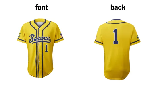 SAVANNAH BANANAS baseball Jersey Shirt