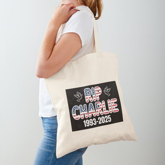 Discover RIP Charlie – 1993-2025 Tote Bag