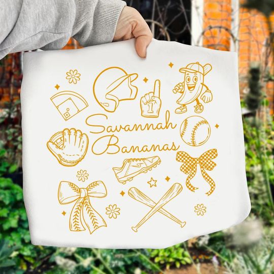 Discover Retro Baseball Doodle T-shirt, Vintage Soft Tee, Unisex Baseball Shirt