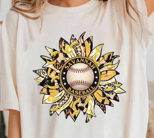 Discover Sunflower Baseball T-shirt, Vintage Soft Tee, Mama Baseball Shirt