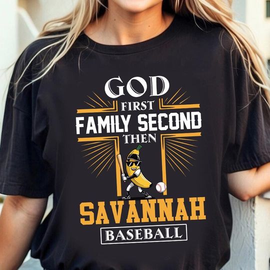 Discover Love Baseball T-shirt, Game Day T Shirt, Sport Lovers Shirt, Banana Fan Gift