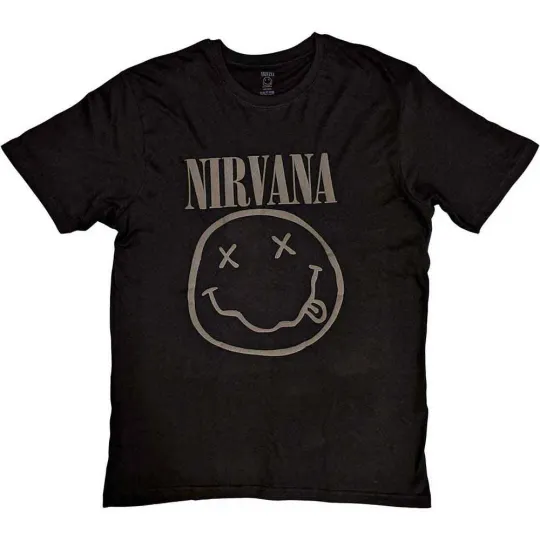Discover Nirvana Black Smile Men's T-Shirt