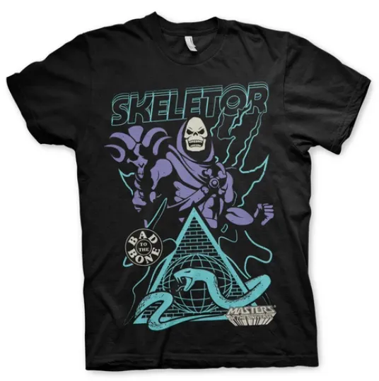 Skeletor He-Man Masters of the Universe Pyramid T-Shirt Mens Unisex