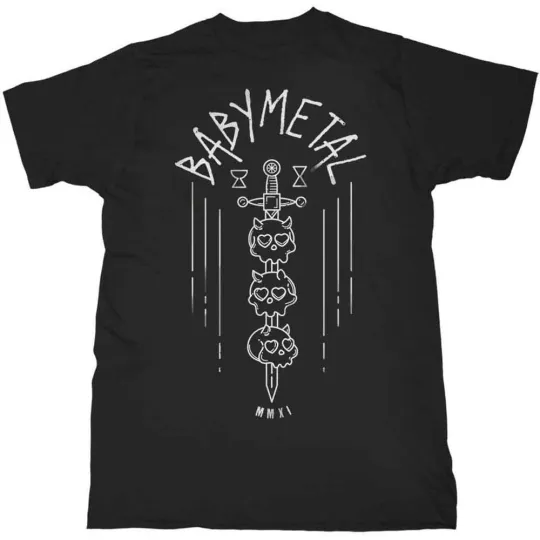 Discover Babymetal Skull Sword T-Shirt Men's