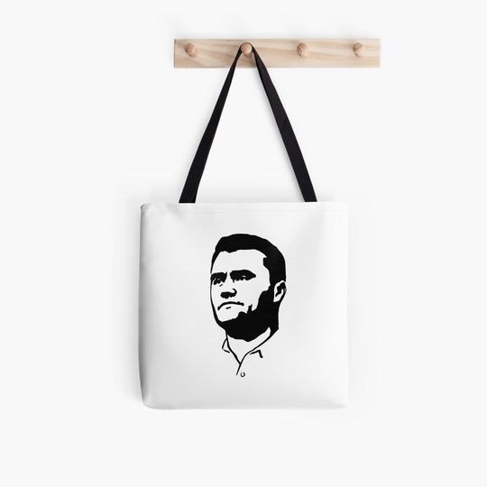 Charlie Kirk Tribute Tote Bag