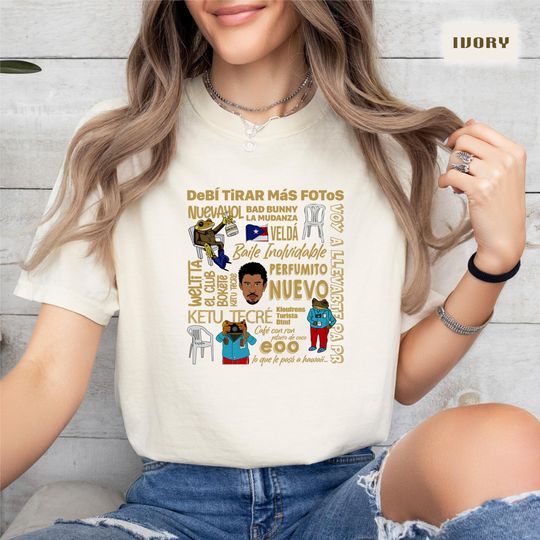 Bad Bunny Rabbit T-Shirt, Music Lover Tee, Funny Bad Bunny Shirt, DTMF Shirt