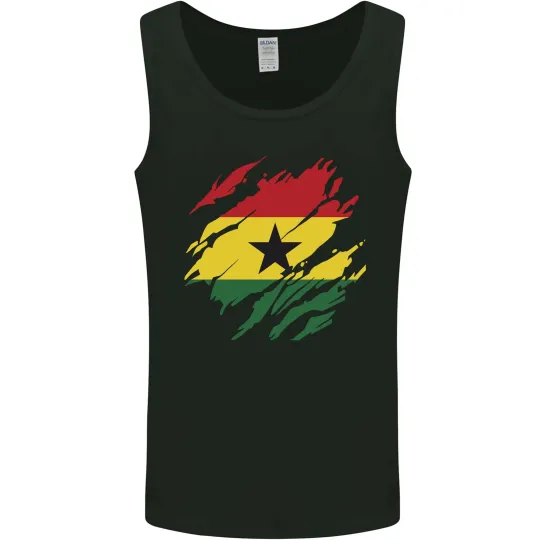 Discover Ghana Flag Football Men's Tank Top