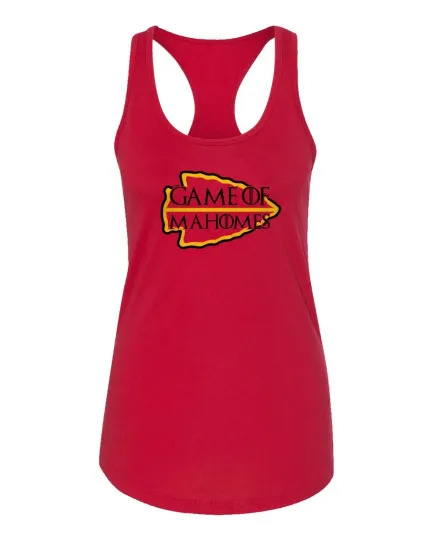 Discover Patrick Mahomes Kansas City Chiefs Women's Racerback Tank Top