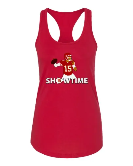 Patrick Mahomes MVP Kansas City Chiefs Women's Racerback Tank Top