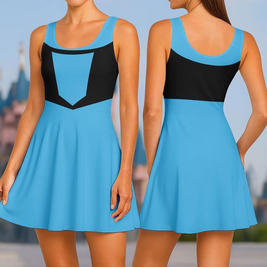 Invincible Mark Grayson Cosplay Dress, Invincible Skater Dress, Superhero Comic Book Dress, Invincible Costume Shirt, Halloween Gift